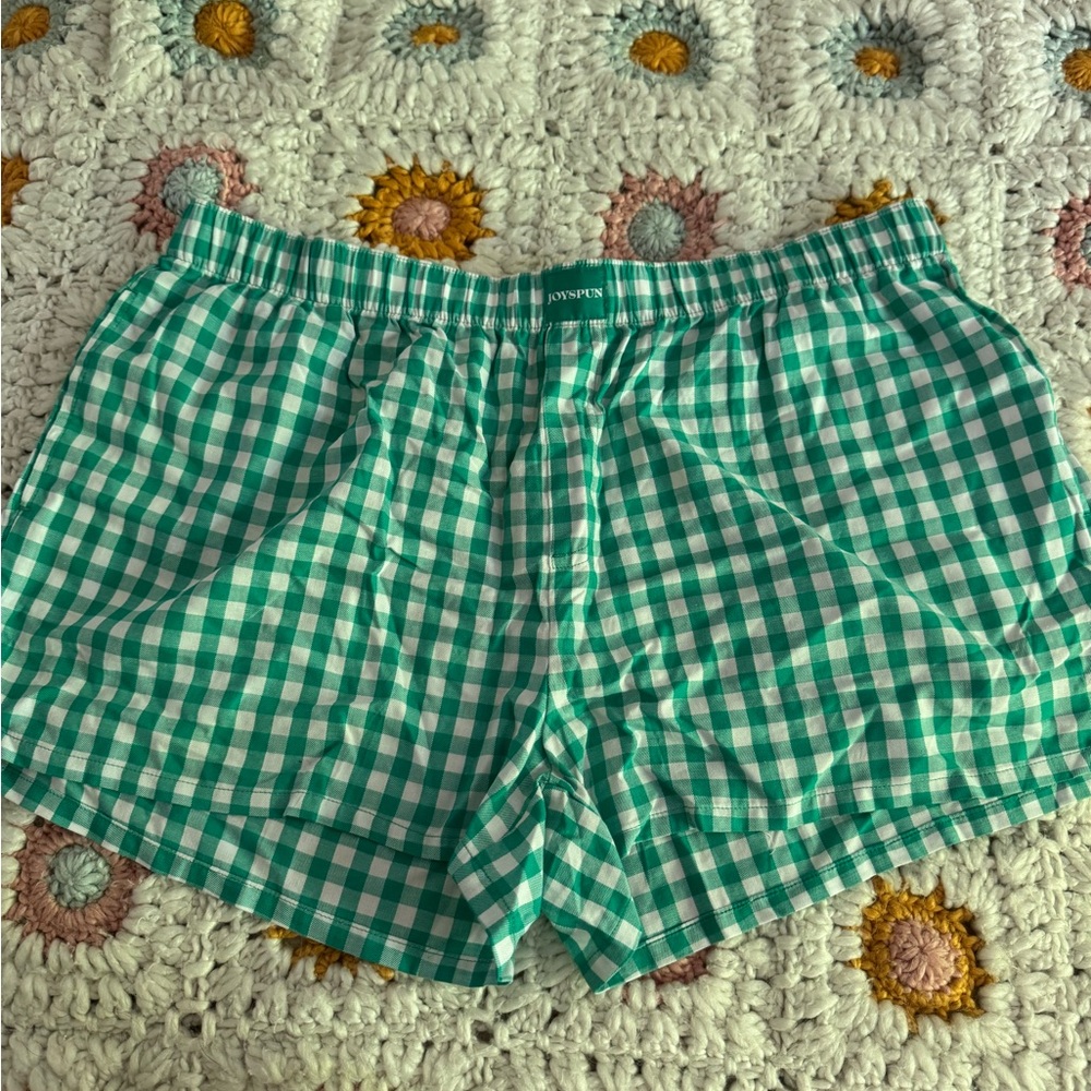 Gingham Women's Shorts